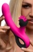 Inmi - G-Spin Silicone Vibrator w/ Spinning Clitoral Stimulation - Pink photo-2