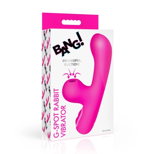 Bang! - G-Spot Rabbit Vibrator - Pink photo