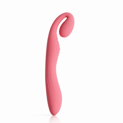 Arosum - G-Snuggle Unisex Vibrator - Pink photo