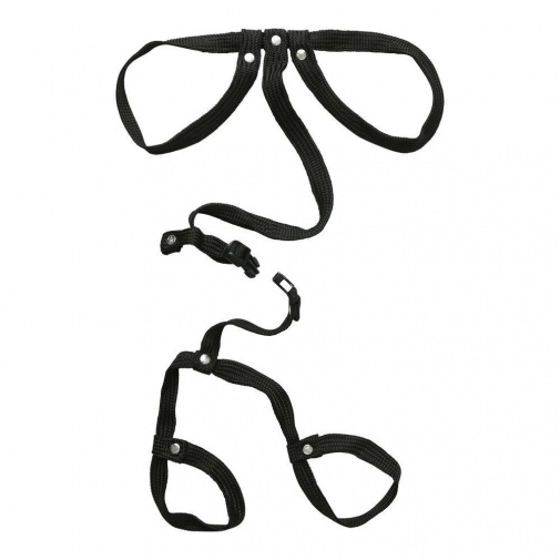 S&M - Adjustable Rope Bondage Kit - Black photo