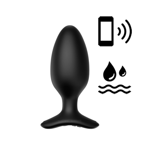 Lovense - Hush 2 - Butt Plug 1.75'' - Black photo