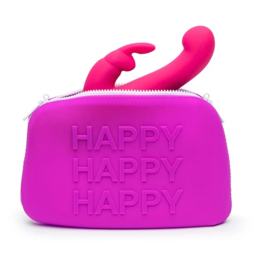 Happy Rabbit - Happy Storage Zip Bag L - Purple photo