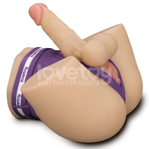 Lovetoy - Streetgirl #19 Sensation Masturbator w Dildo 2.8kg - Flesh 照片