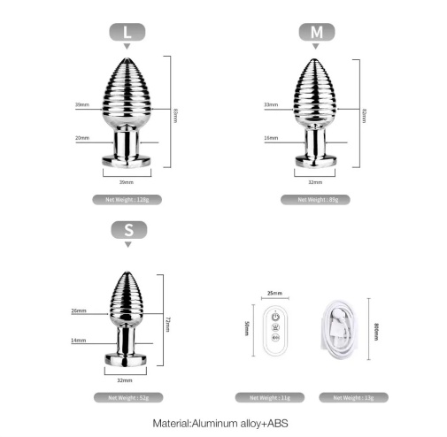 MT - Glow Heart App Vibro Plug S photo