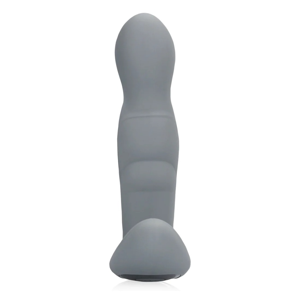 This rotation prostate stimulator with remote control is des... Loveline - Rotating Prostate Stimulator - Gotham Grey photo-4