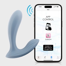 SVAKOM - Erica APP Wearable Vibrator - Dusty Blue photo