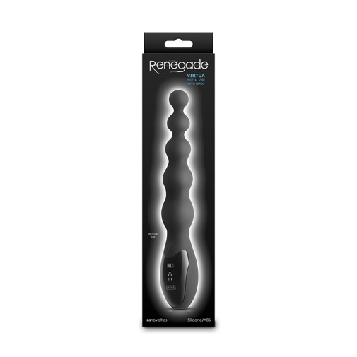 NS Novelties - Renegade Virtua Beads Vibrator - Black 照片