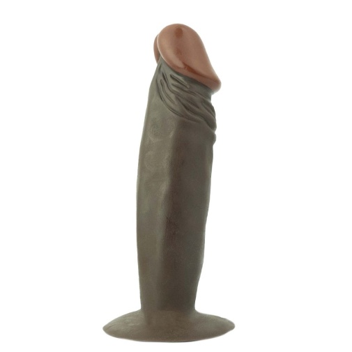 Nasstoys - American Whoppers 6" Realistic Dildo - Black photo