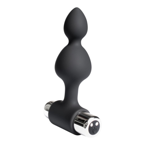 ScreamJoy - Rechargeable Bullet Anal Plug - Black 照片