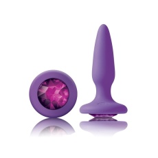 NS Novelties - Glams Gem Mini Plug - Purple  photo