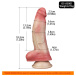 FAAK - Constantine Realistic Dildo - Flesh photo-8