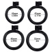 FAAK - Chastity Cage 45mm w Catheterization Hood - Black 照片-9