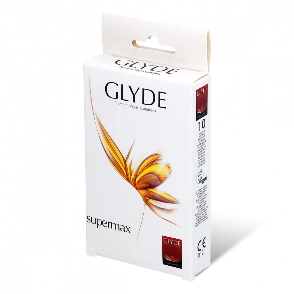 Glyde Vegan - Supermax Condoms 10's Pack photo-3
