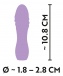 Cuties - Spiral Mini Vibrator - Purple photo-7