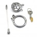FAAK - Chastity Cage 01 w Catheter 45mm - Silver photo-8