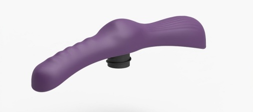 Bouncy Bliss - Flow Vibro Grinder Pillow - Purple photo