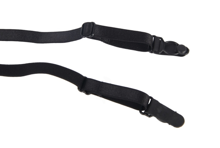 Ohyeah - Open Bra Set w Garter Panty - Black - XL photo