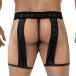 Cut4men - Lacey Men Garter - Black - M 照片-2