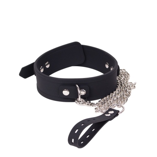 Kiotos - Deluxe Silicone Collar - Black photo