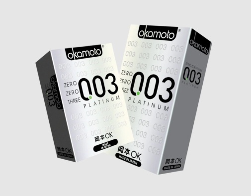 Okamoto - 0.03 白金版 安全套 4 片装 照片