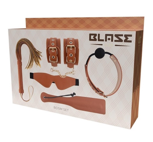 Dreamtoys - Blaze Elite BDSM Set - Brown photo