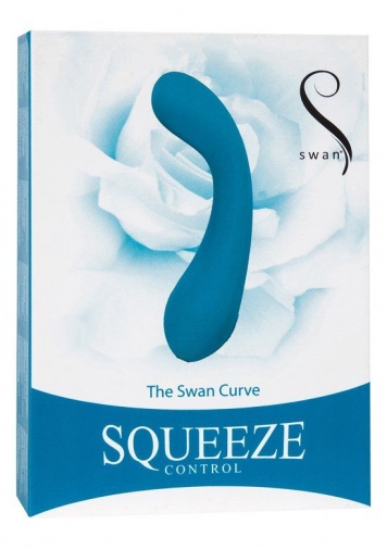 Swan - Squeeze The Swan Hug - Teal photo