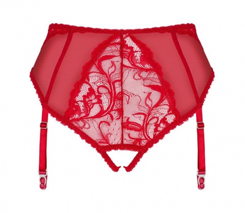 Obsessive - Dagmarie Garter Panties - Red - XS/S photo