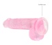 RealRock - 6" Realistic Dildo w Balls - Pink 照片-6