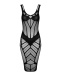 Obsessive -  D609 Dress - Black - S/M/L photo-5