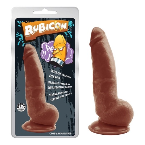 Chisa - 8.5″ Dildo - Brown photo