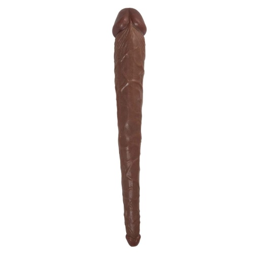 Nasstoys - Hero 14" Double Dildo - Brown photo