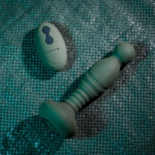 Gender X - The General Anal Vibrator - Green photo