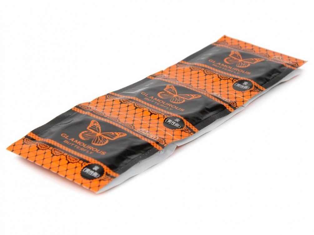 Jex - 魅力蝴蝶 大码安全套 6片装 照片-3