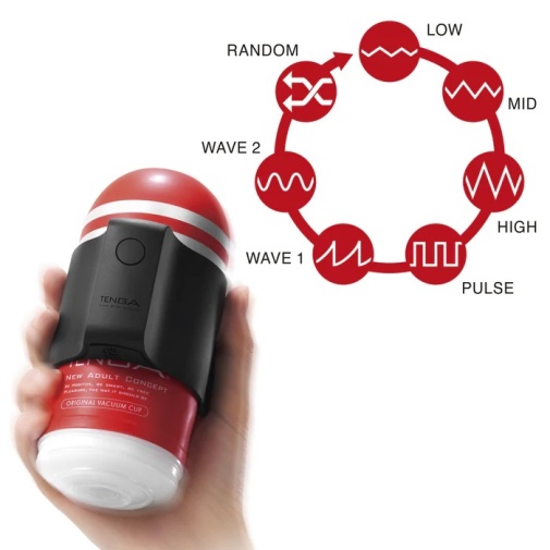 Tenga - Cup Vibrator 照片