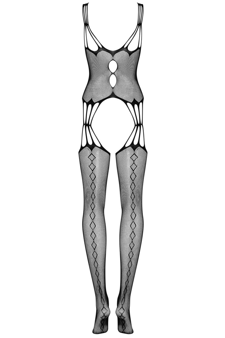 Obsessive - Bodystocking G321 - Black - XL/XXL photo