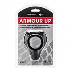 Perfect Fit - Armour Up Sport Cock Ring - Black photo