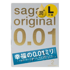 Sagami - Original 0.01 L-size Extra Lubricated 2's Pack 照片