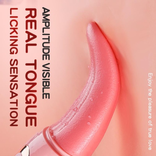 Secwell - Space Tongue Vibrator - Pink photo