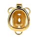 FAAK - Chastity Cage 184 w Belt & Plug - Gold 照片-5