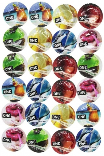 One Condoms - 混合乐趣装 1片装 照片