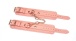 Liebe Seele - Premium Leather Wrist Cuffs - Pink photo-2