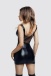 Glossy - Rimma Wetlook Dress - Black - XL 照片-2