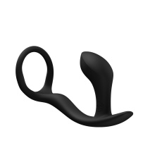 Fun Factory - Bootie Ring 后庭塞连阴茎环 - 黑色 照片