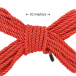 Ouch - Bondage Rope 10m - Red photo-2