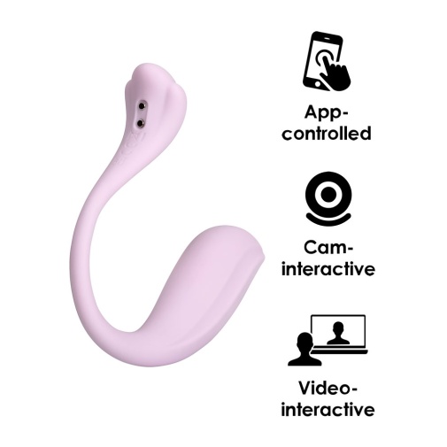 SVAKOM - Phoenix Neo 2 Interactive Egg Vibrator - Pastel Lilac photo