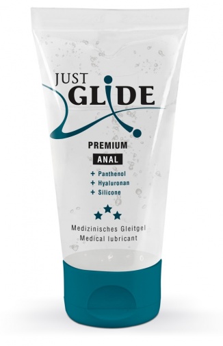 Just Glide - 优质肛交用水性润滑剂 - 50ml 照片