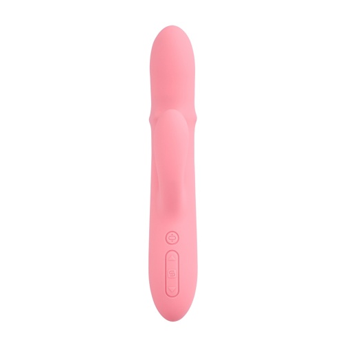 SVAKOM - Mora Neo Interactive Rabbit Vibrator - Peach Pink photo