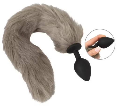 You2Toys - Fox Tail Plug - Grey 照片