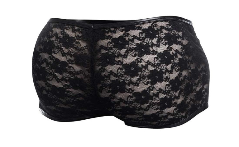 Cut4men - Lace Trunk - Black - M photo