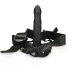 Ouch - Twisted Hollow Strap-On 8" - Black photo-4